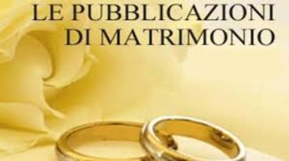 Pubblicazioni di matrimonio