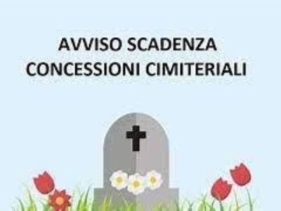 avviso scadenza concessioni cimiteriali