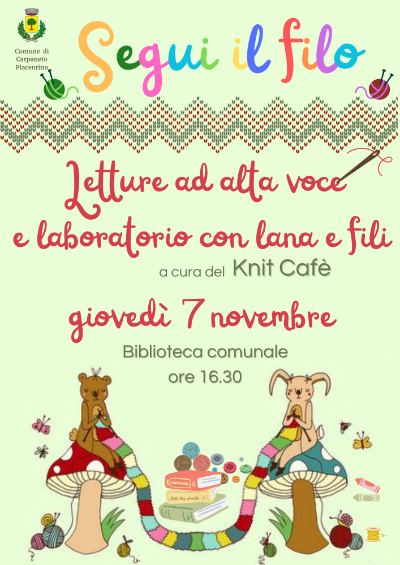 SCS - Letture ad alta voce - 6 Locandina FILI e Knit 7_NOV