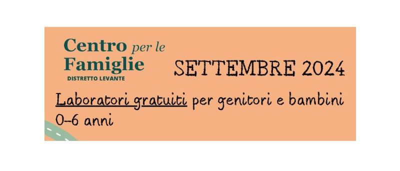 SCS centro famiglie settembre 2024