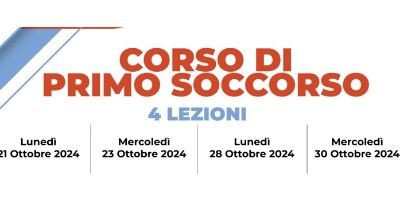 SCS banner Corso Primo Soccorso 2024