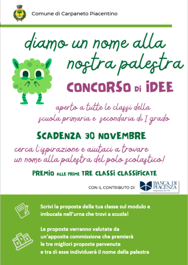 SCS Locandina Concorso PALESTRA x classi 2024