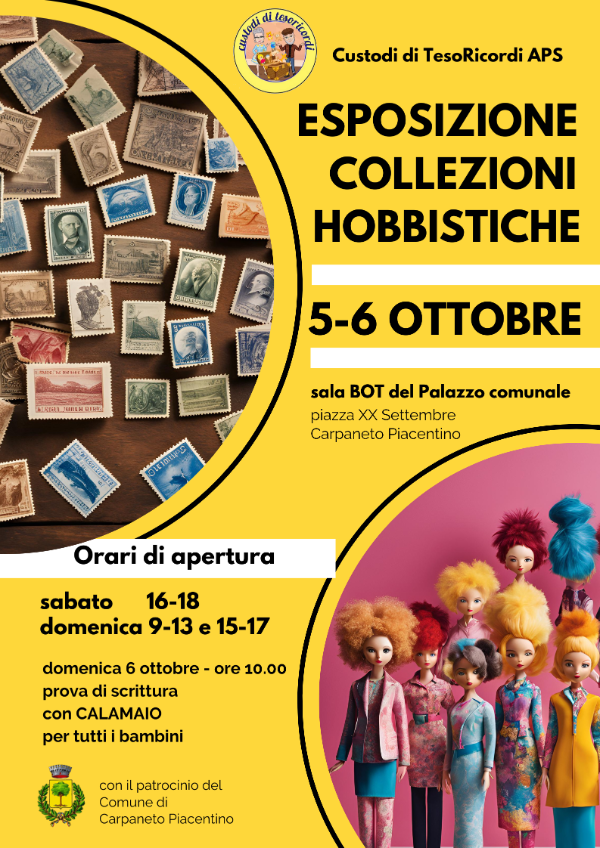 SCS collezioni Hobbistiche 5-6 Ottobre Locandina 